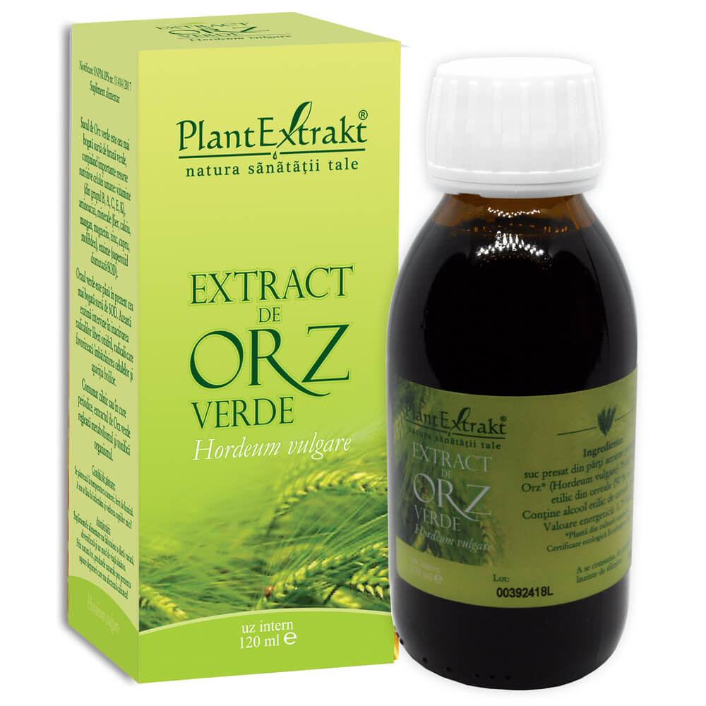 Extract de orz verde, 120 ml, Plant Extrakt