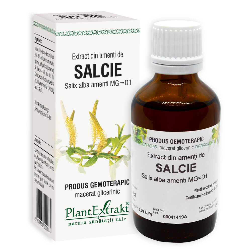 Extract din amenti de salcie salix, 50 ml, Plant Extrakt
