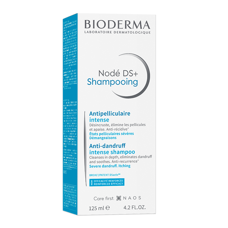 Sampon anti-recidiva Node DS+, 125 ml, Bioderma