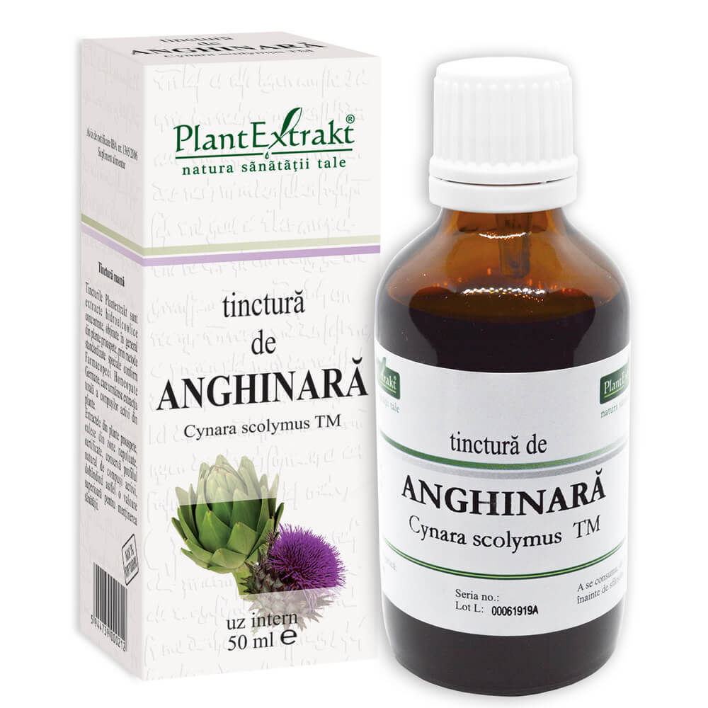 Tinctura de Anghinara, 50 ml, Plant Extrakt