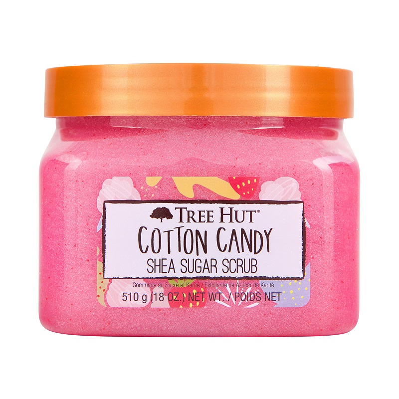 Exfoliant pentru corp Cotton Candy, 510 g, Tree Hut