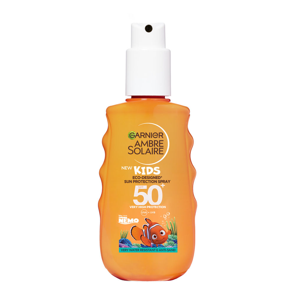 Spray de corp pentru copii cu protectie solara SPF 50+ Ambre Solaire, 150 ml, Garnier