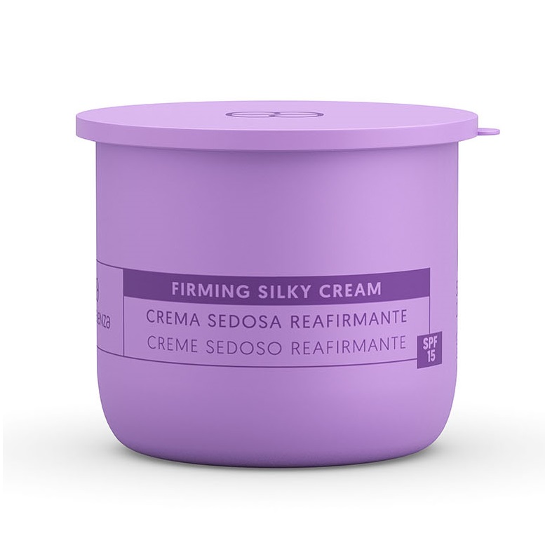 Refill Crema pentru fata cu uleiuri esentiale si SPF 15 Firming Silky, 50 ml, Equivalenza