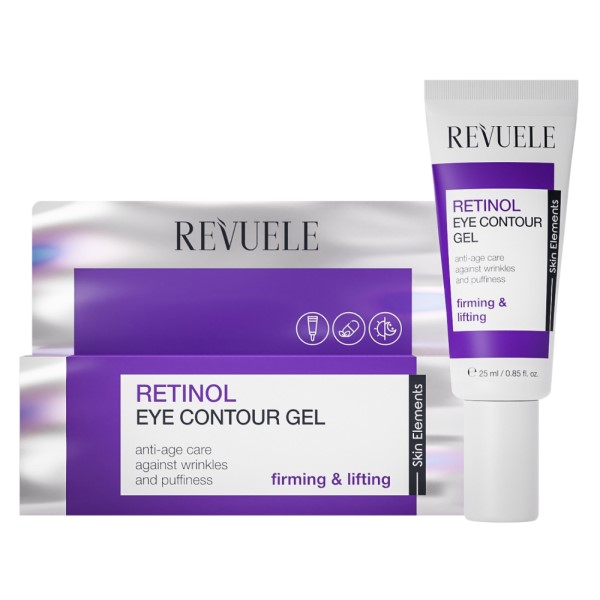 Crema-gel antirid pentru conturul ochilor cu Retinol, 25 ml, Revuele