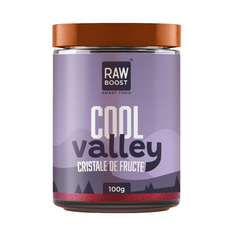 Cristale de fructe Cool Valley, 100 g, Rawboost
