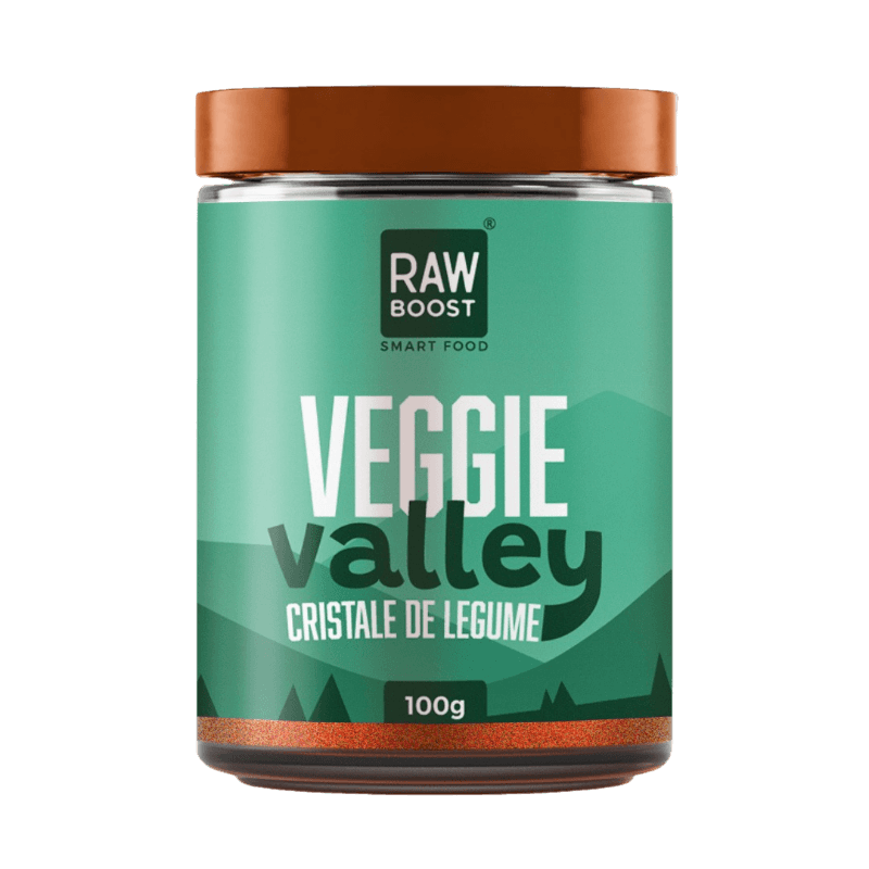 Cristale de legume Veggie Valley, 100 g, Rawboost