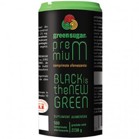Green Sugar Premium, 500 comprimate - Remedia