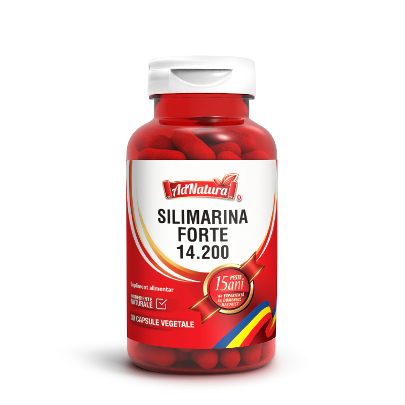 Silimarina Forte, 14.200, 30 capsule, AdNatura