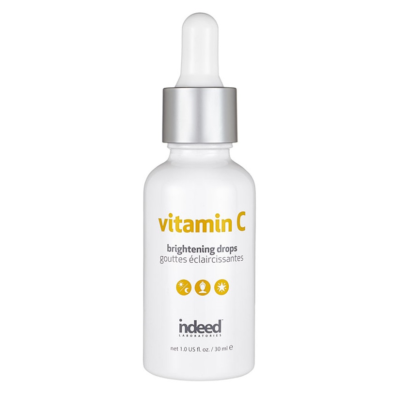 Ser iluminator cu vitamina C pura si acid hialuronic, 30 ml, Indeed Labs