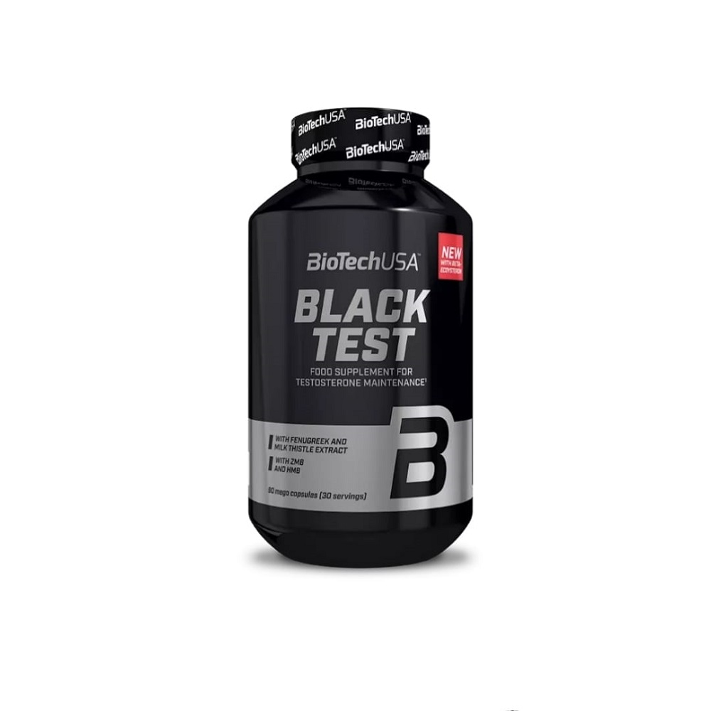 Pre Workout Black Test, 90 capsule, Biotech USA