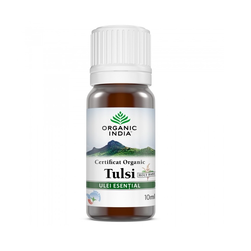 Ulei Esential de Tulsi, 10 ml, Organic India