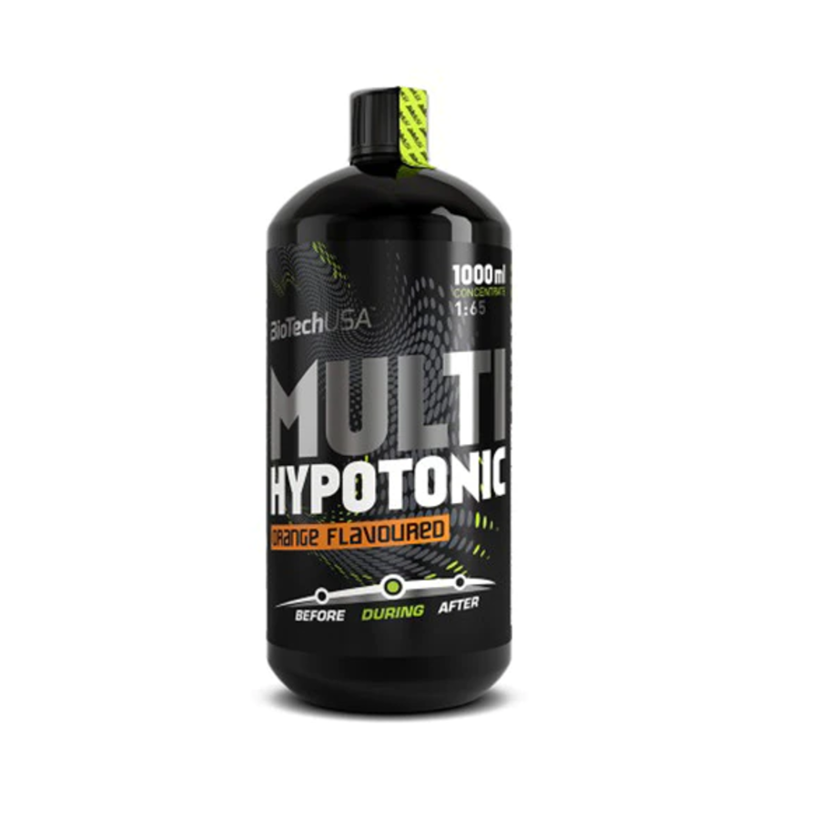 Bautura energizanta Multi Hypotonic Drink, Orange, 1000 ml, Biotech USA