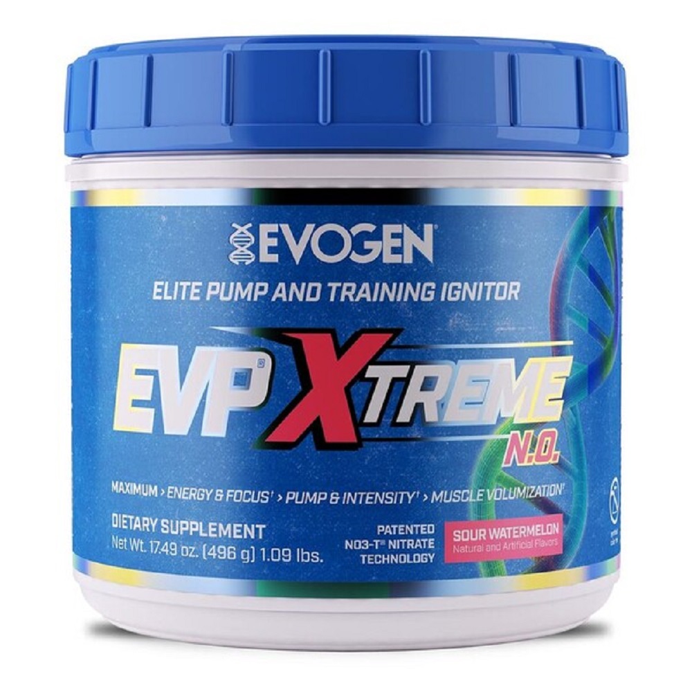 Pre Workout EVP Xtreme, Sour Watermelon, 480 g, Evogen