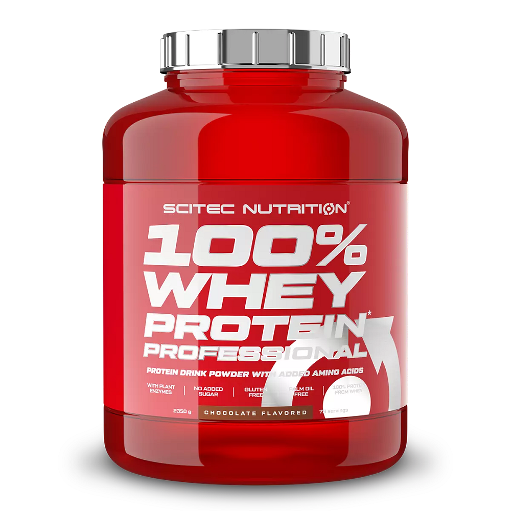 Pudra proteica Whey Protein Professional, Chocolate, 2350 g, Scitec Nutrition
