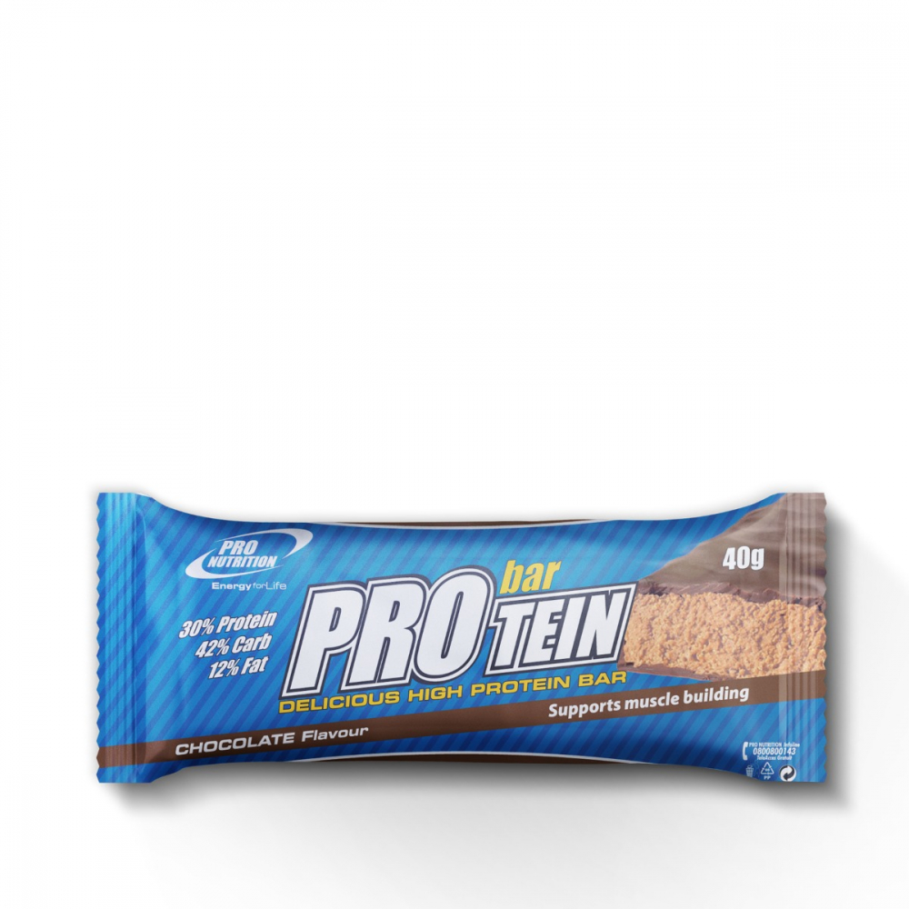 Protein bar cu aroma de ciocolata, 40 g, Pro Nutrition