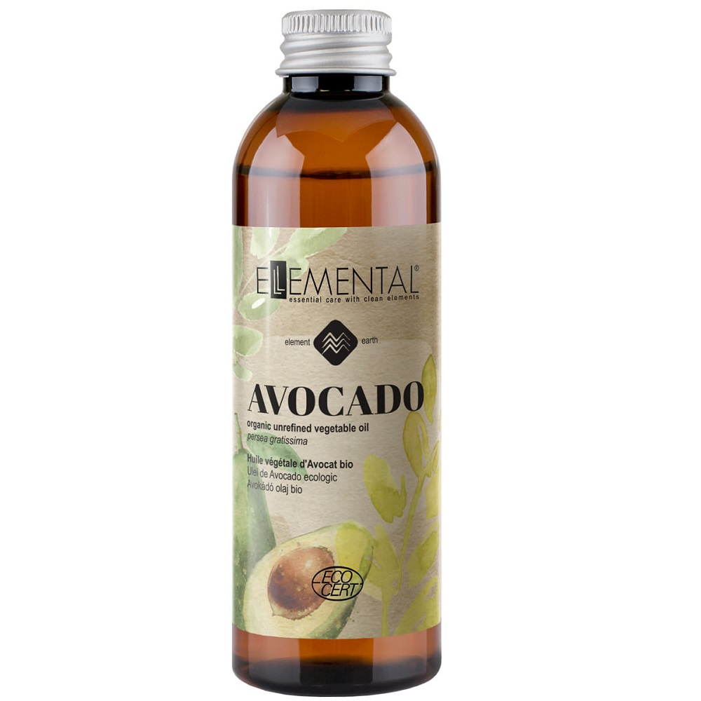Ulei de avocado organic, M - 1392, 100 ml, Ellemental