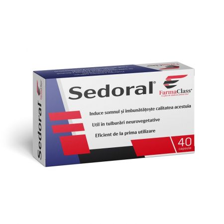 Sedoral, 40 capsule - FarmaClass