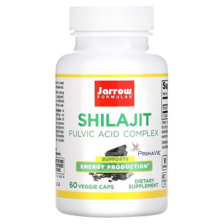 Shilajit Fulvic Acid Complex 250mg Jarrow Formulas, 60 capsule - Secom