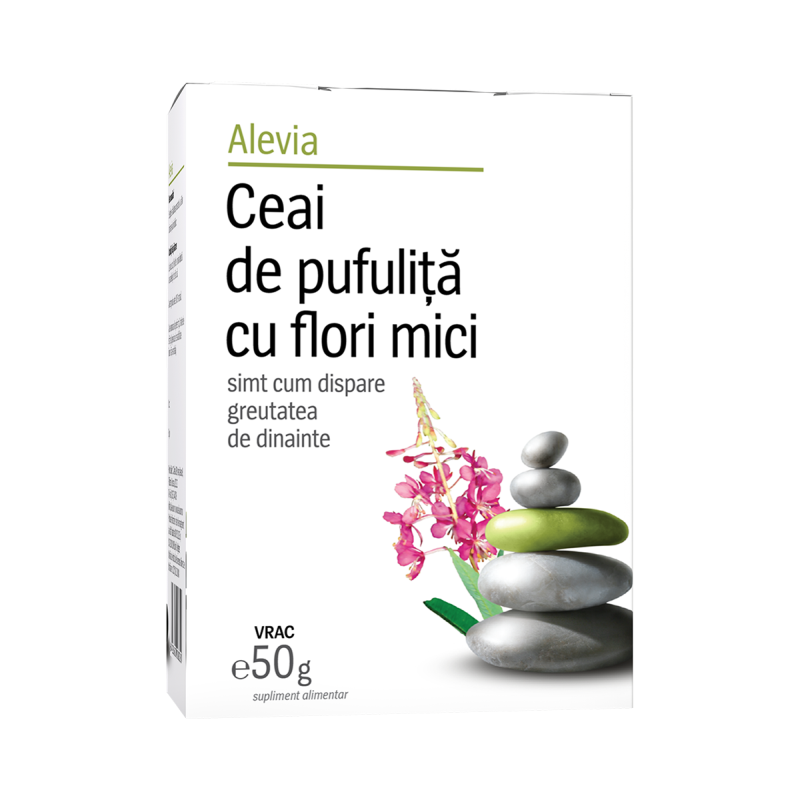 unforgivable difference Photoelectric Ceai de pufulita cu flori mici, 50 g, Alevia : Farmacia Tei online