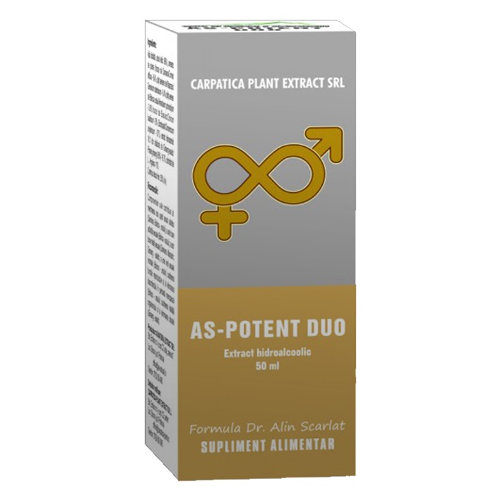 As-Potent Duo, 50 ml, Carpatica Plant Extract