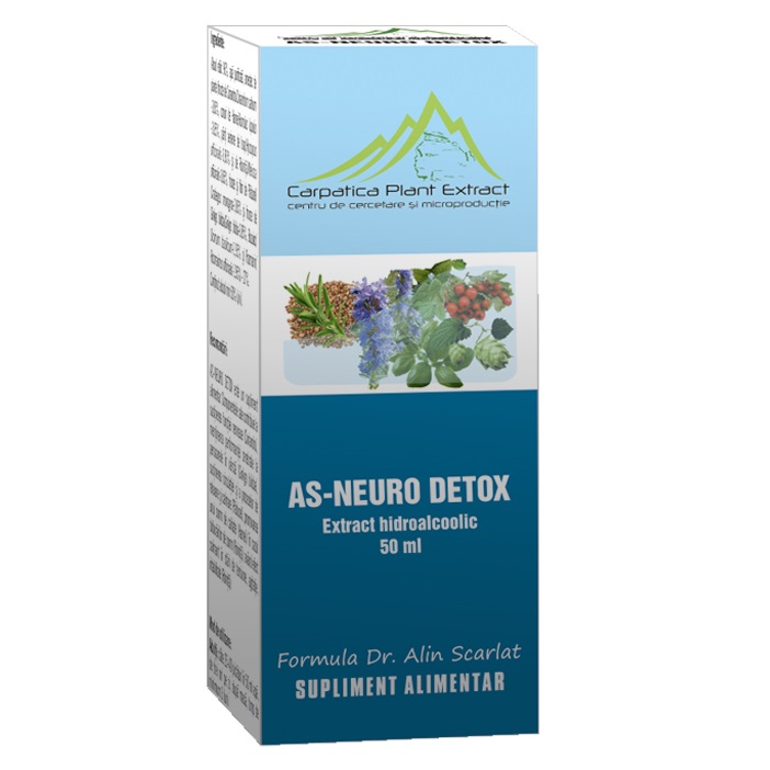 As-Neuro Detox, 50 ml, Carpatica Plant Extract