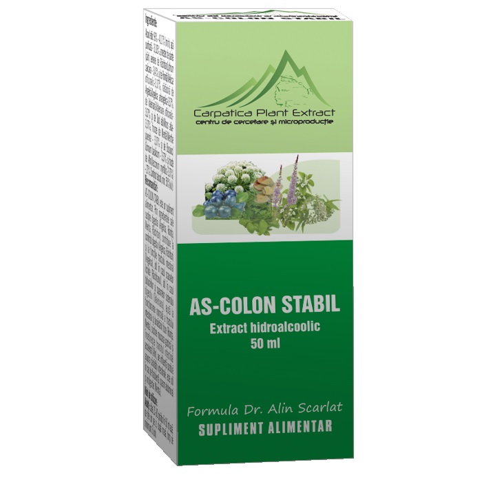 As-Colon Stabil, 50 ml, Carpatica Plant Extract