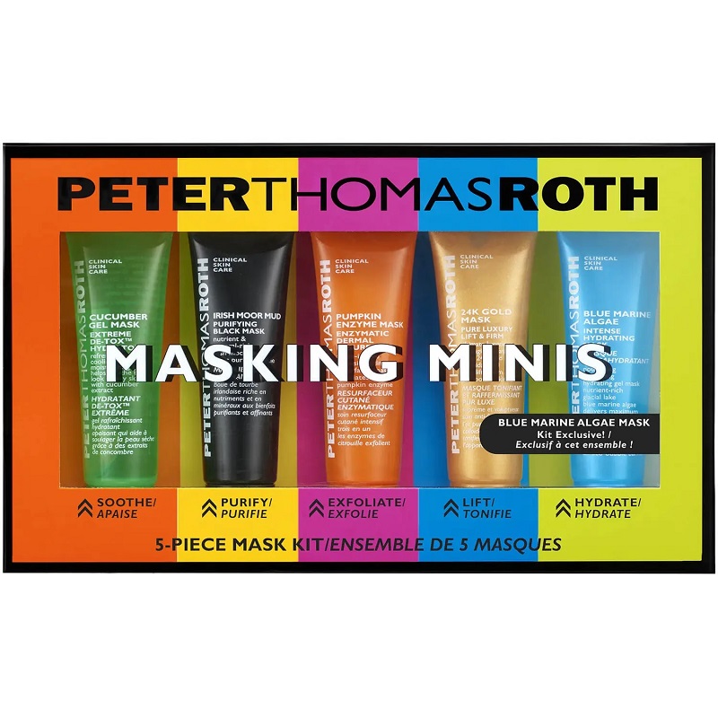Set Masking Minis 5-piece Kit, 5 bucati, Peter Thomas Roth