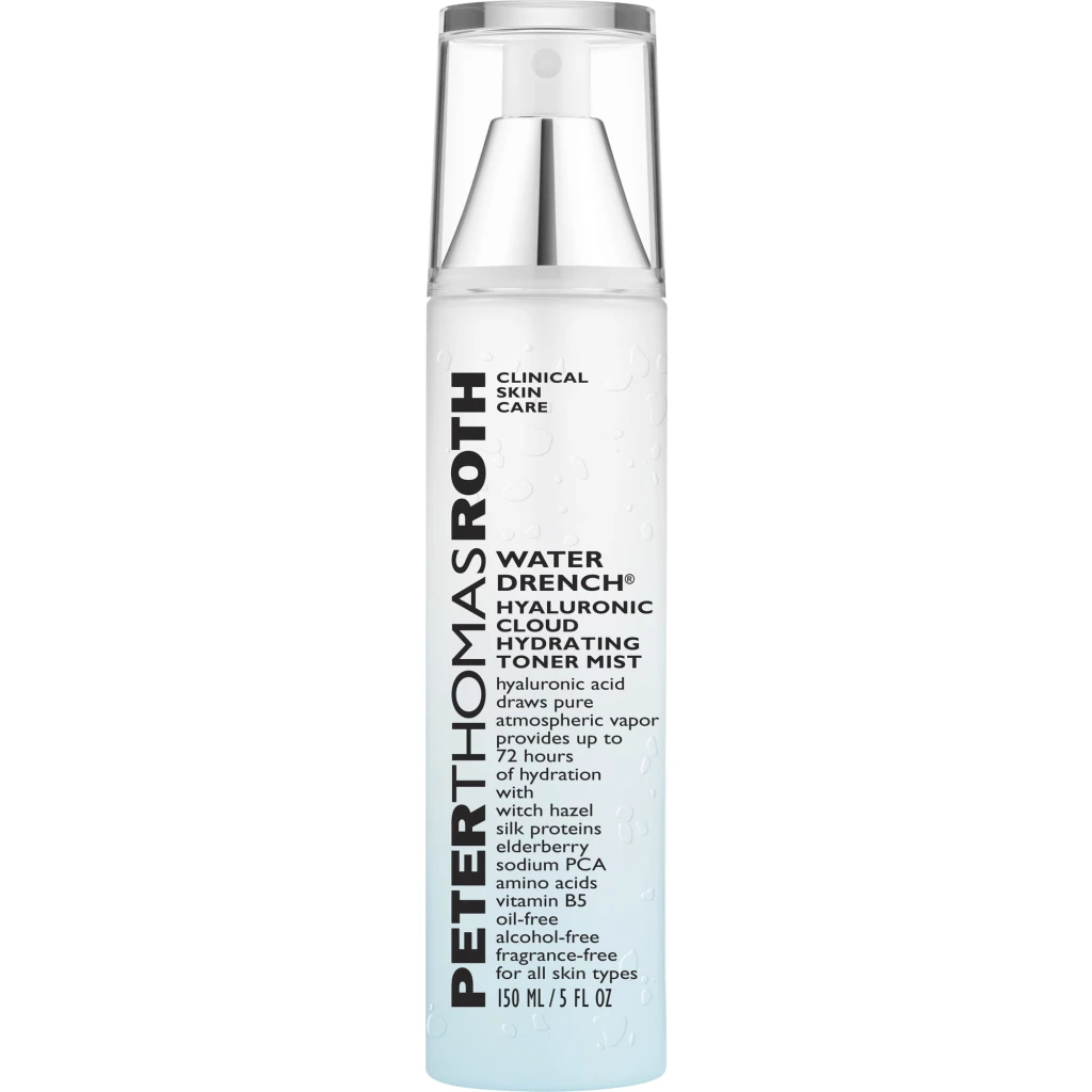Toner Water Drench Hyaluronic Cloud Hydrating Mist, 150 ml, Peter Thomas Roth