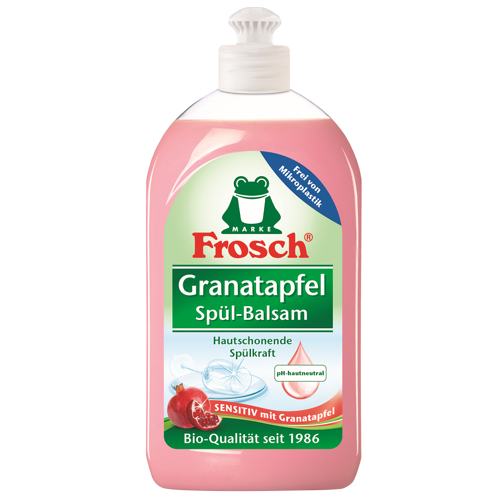 Detergent lichid de vase cu rodie, 500 ml, Frosch