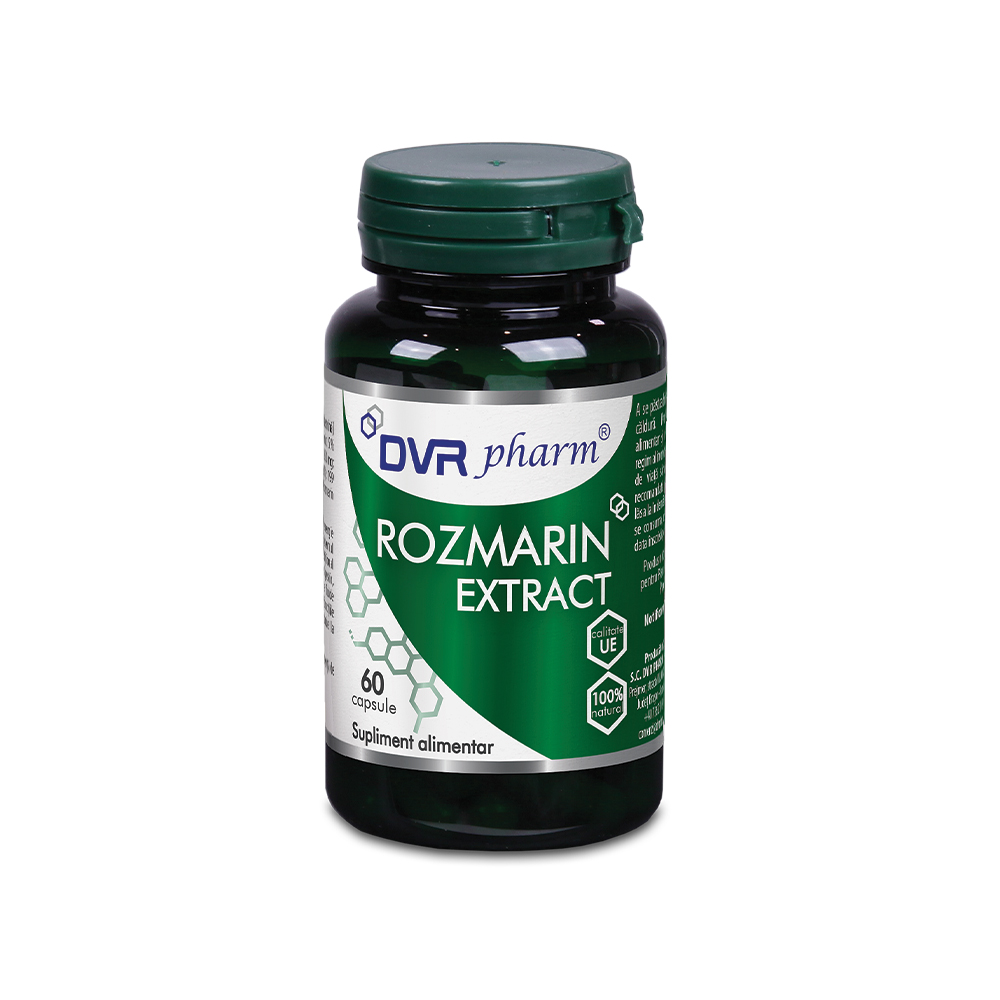 Extract de rozmarin, 60 capsule, Dvr Pharm