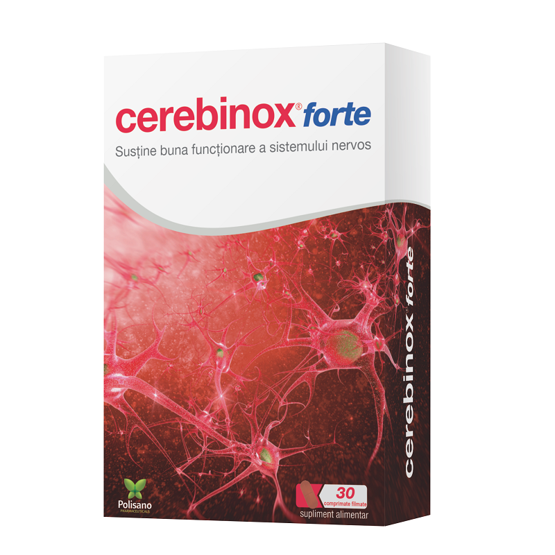 Cerebinox Forte, 30 comprimate filmate, Polisano