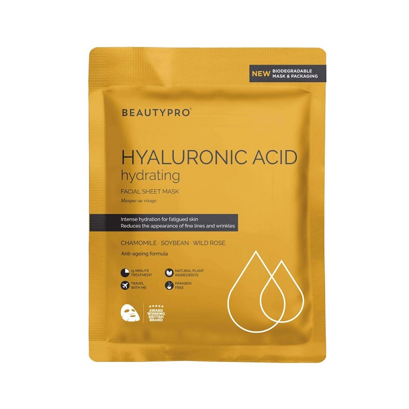 Masca Hyaluronic Acid Hydrating, 30 g, BeautyPro
