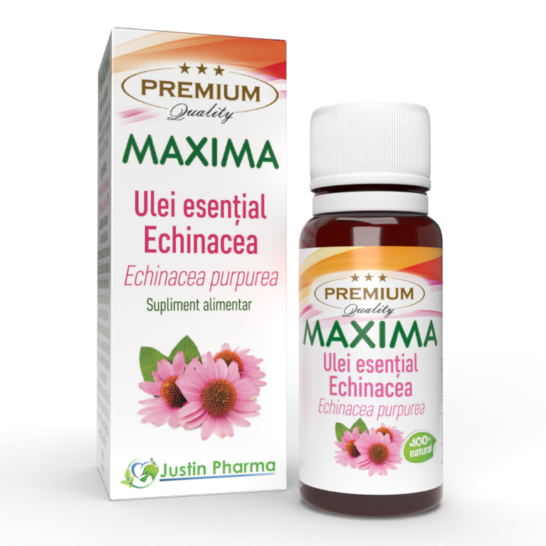 Ulei esential de echinacea Maxima, 10 ml, Justin Pharma