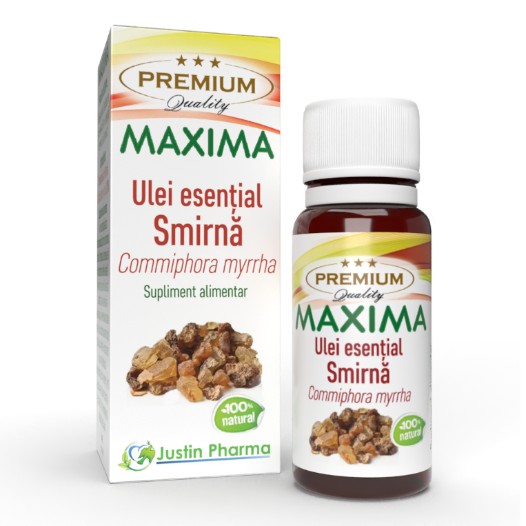 Ulei esential de smirna Maxima, 10 ml, Justin Pharma
