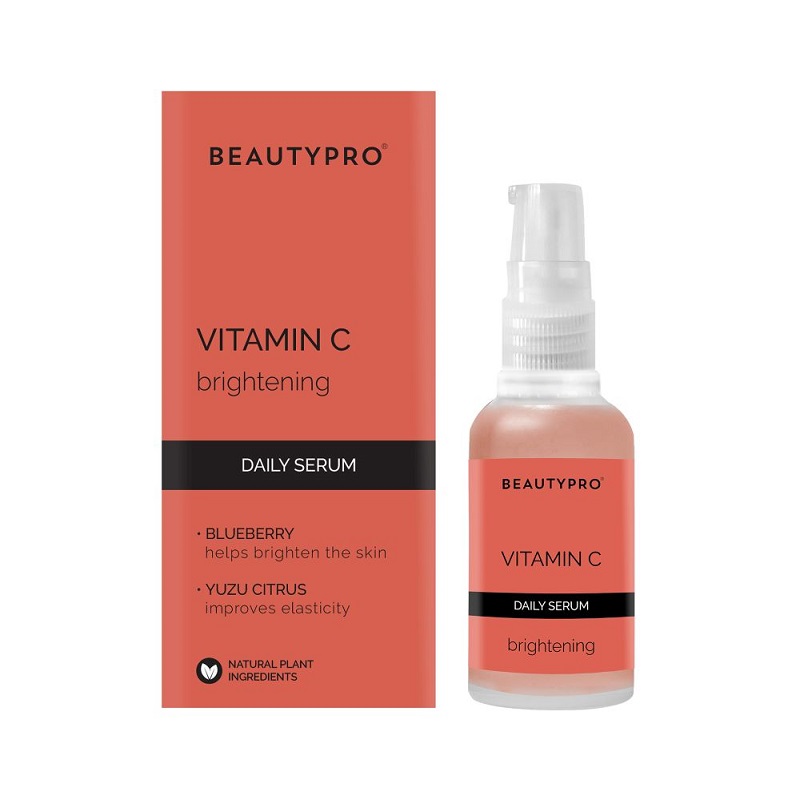 Ser iluminator Vitamin C Brightening Serum, 30 ml, BeautyPro