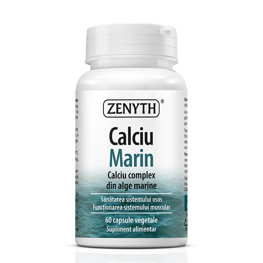 Calciu Marin, 60 capsule, Zenyth