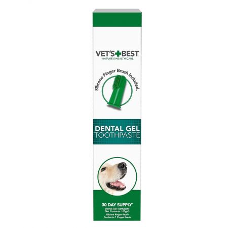 Supliment oral cu ulei de cuișoare și vitamina C Dog Dental Gel, 100 g, Vet's Best