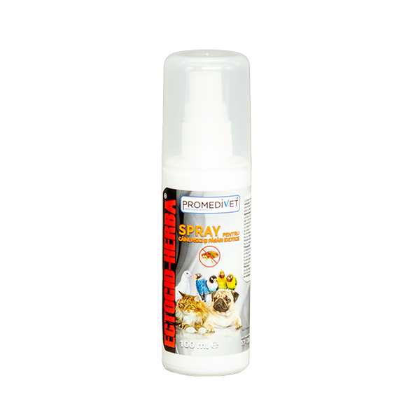 Antiparazitar Ectocid Herba Spray, 100 ml, Promedivet