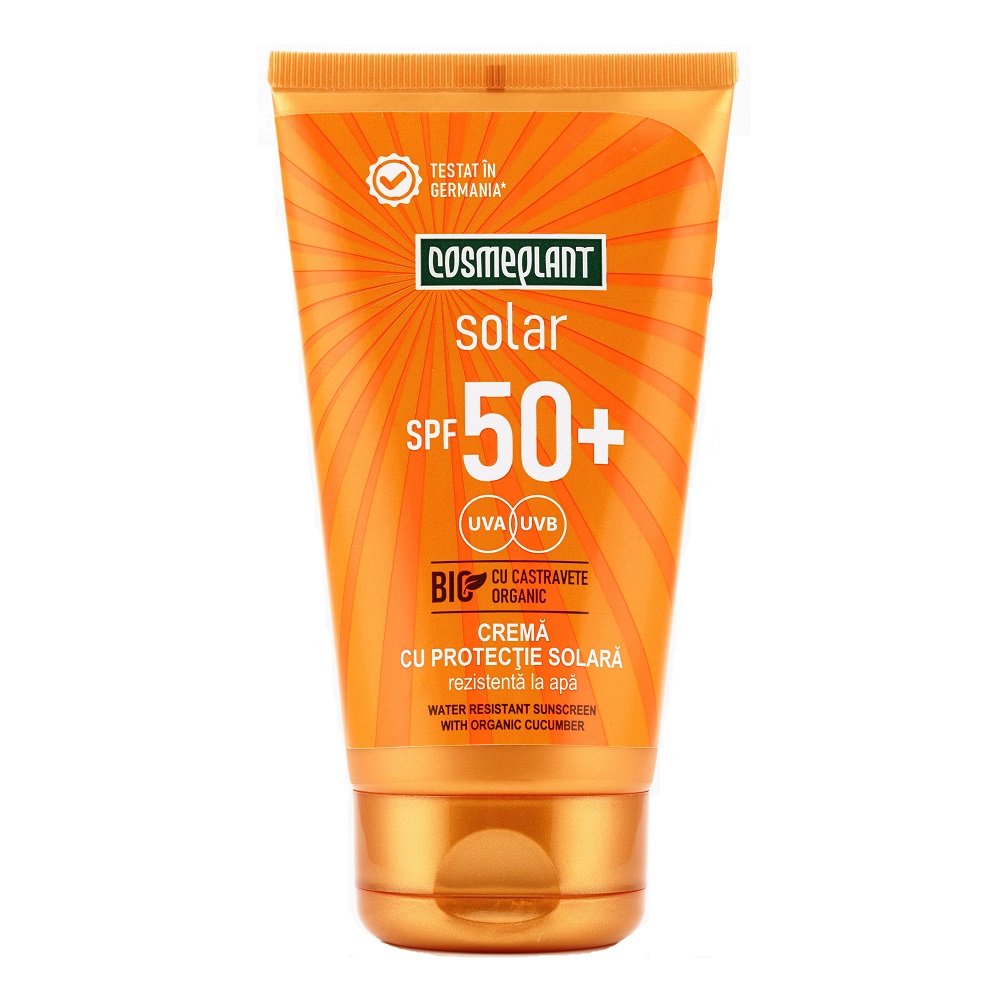 Crema cu protectie solara SPF 50+ Cosmeplant Solar, 150 ml, Viorica