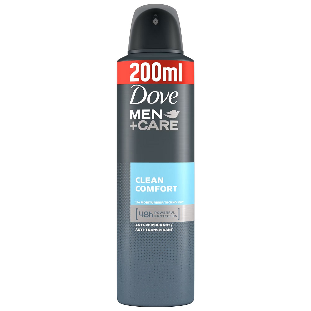 Deodorant Clean Comfort, 200 ml, Dove