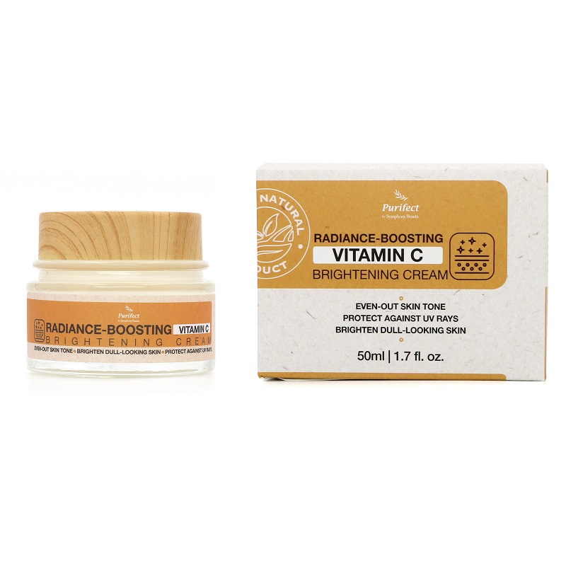 Crema antipigmentare cu Vitamina C pentru ten, 50 ml, Purifect