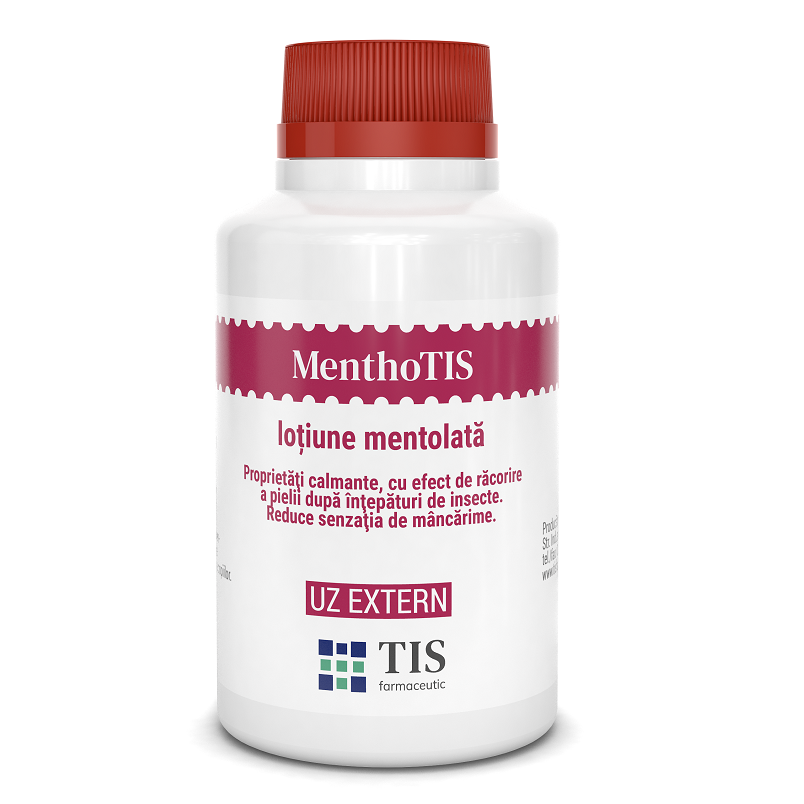 Lotiune mentolata MenthoTIS, 100 ml, Tis
