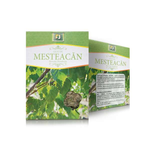 Ceai de Mesteacan frunza, 50 g, Stef Mar Valcea