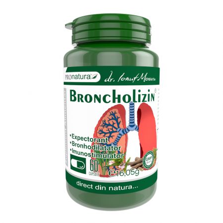 Broncholizin, 60 capsule - Pro Natura