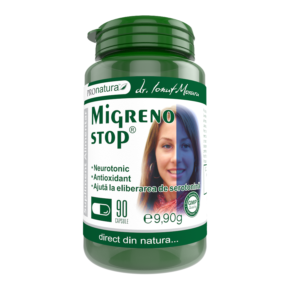 Migreno Stop, 90 capsule, Pro Natura