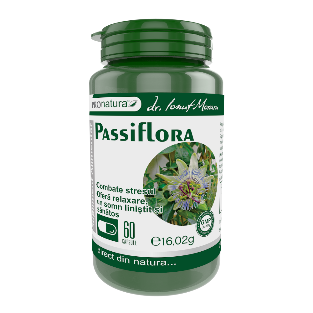 Passiflora, 60 capsule, Pro Natura