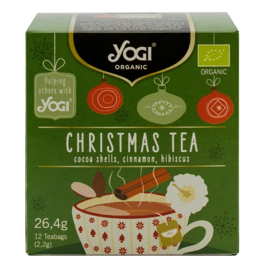 Ceai Bio Christmas Tea, 12 plicuri, Yogi Tea