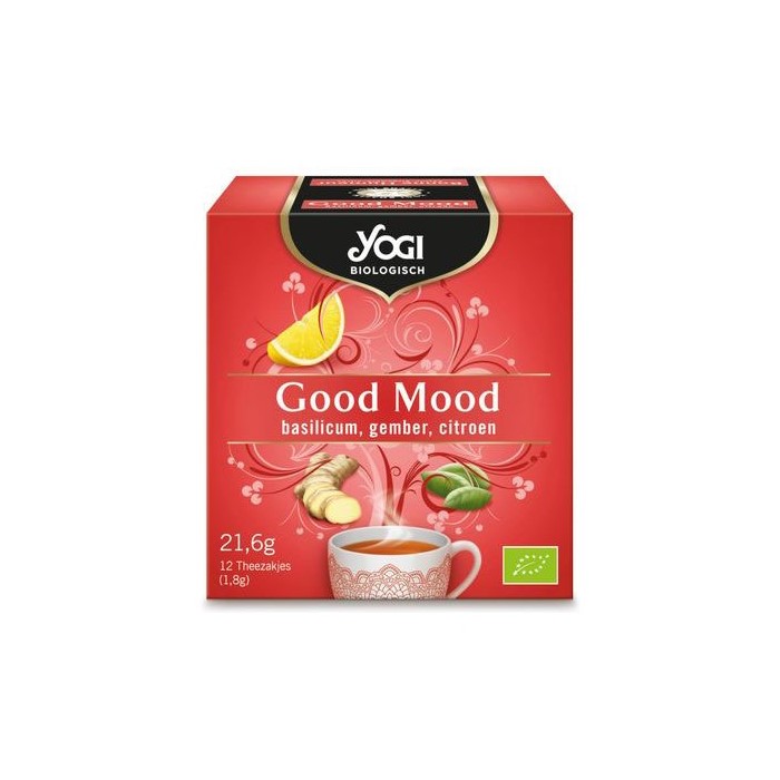 Ceai Bio Good Mood, 12 plicuri, Yogi Tea