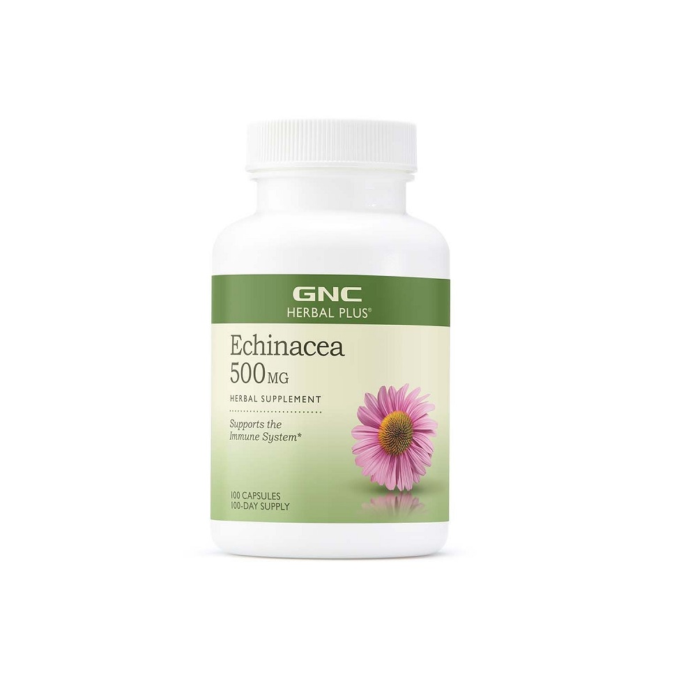 Extract de echinacea, 500 mg, 100 capsule, GNC