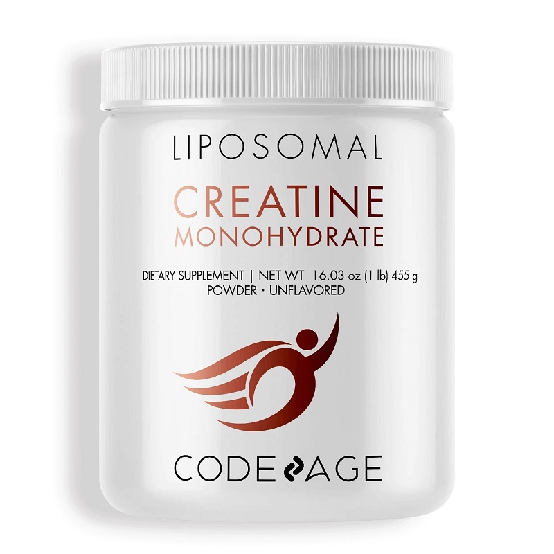 Creatina monohidrata lipozomala CodeAge Liposomal Creatine Monohydrate, 455g, GNC
